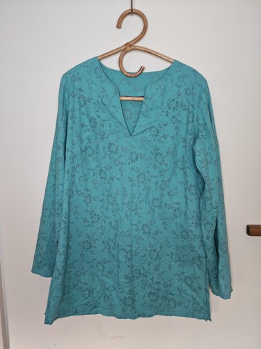 Green long sleeve cotton mix - green,