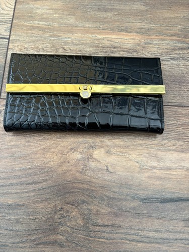 Black lydc purse - black, with
