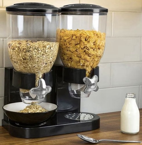 Double cereal dispenser x - dispenser,
