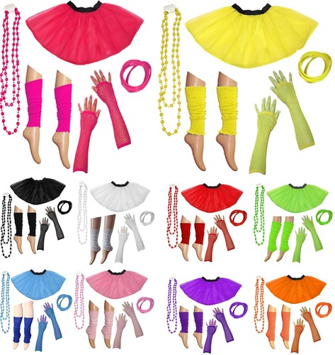 80s neon tutu - 80s,