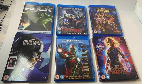 Marvel blu ray bundle - marvel,