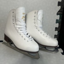 Graf Davos Gold Figure Skates