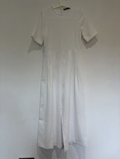Zara White Wide Leg Jumpsuit