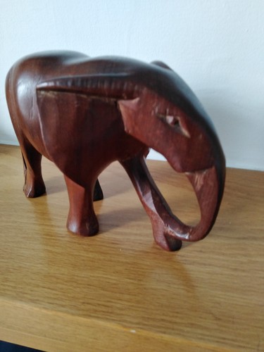 Vintage teak hand carved - vintage,