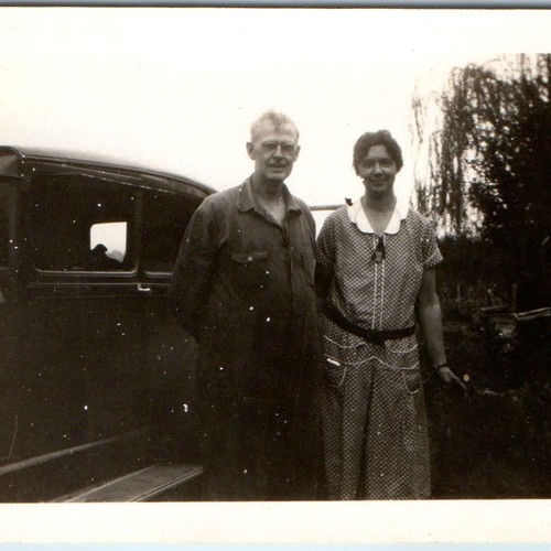 C1930s couple overalls - c1930s,