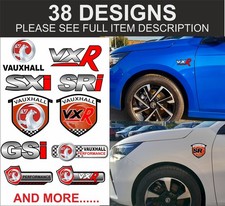 vauxhall vxr sri gsi sxi stickers badges logo vauxhall badge sticker astra corsa