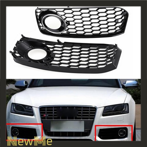 Rs5 style honeycomb fog light - style,