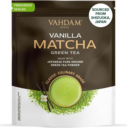 Vahdam japanese vanilla matcha - vahdam,
