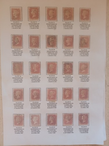 Sg43 penny red collection 147 - red, collection.