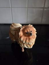 Leonardo Collection Standing Pomeranian Dog Figurine Ornament