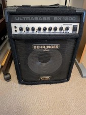 Behringer Ultrabass BX1200 Amplifier 120W for Bass Guitar or Keyboard