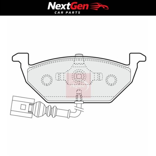 Front brake pads apec - for, vw