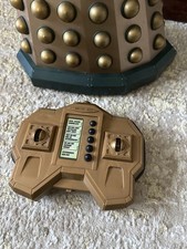Vintage 2004 BBC Doctor Who 12" Gold Dalek With Remote Control for spares