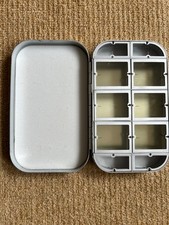 Richard Wheatley 10 Compartment Dry Fly Box With Foam In Lid Excellent condition
