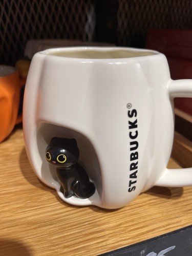 Starbucks peep black - peep, cat