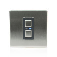 Lightwave LW450 SS Connect Series 1-Gang 2-Way  Dimmer Switch Stainless Steel