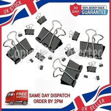 18 METAL BULLDOG BINDER CLIPS