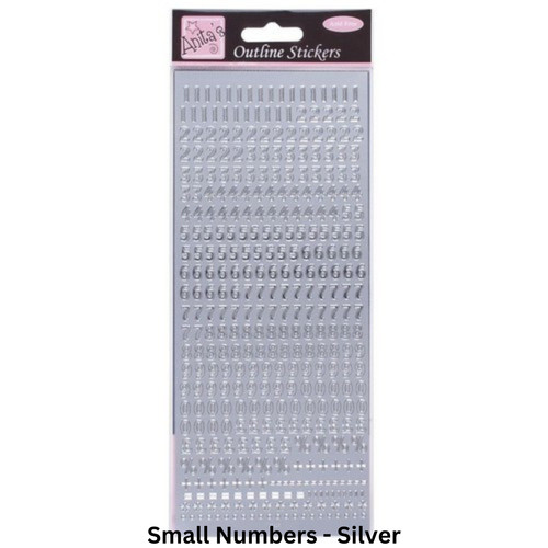 Anitas outline stickers - 3x,