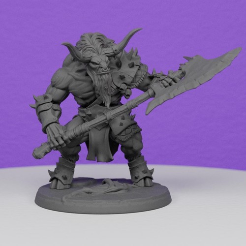 Beastmen minoc minotaur - minotaur, |