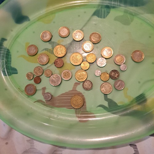 Foreign coin collection - collection, job