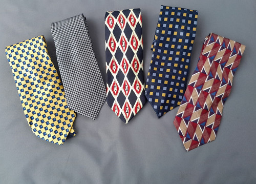 Silk ties bundle - silk,