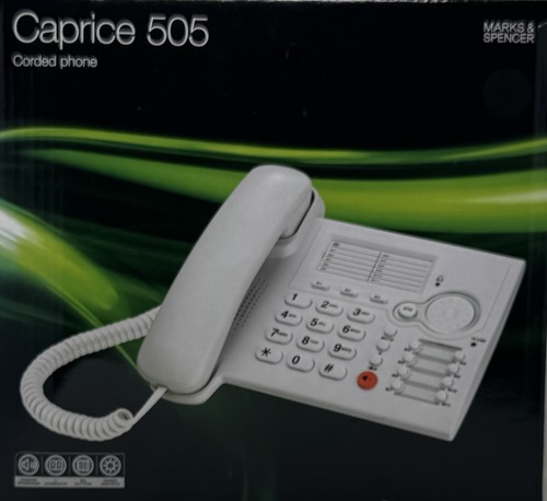 Corded phone caprice 505 - m&s,