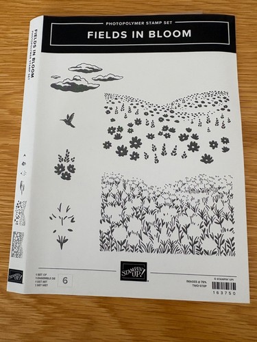 Stampin fields in bloom - up,