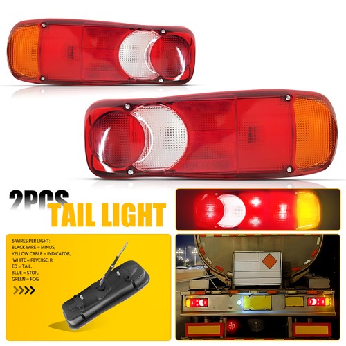 Pair rear lights 24v tail - pair,