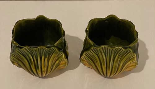 Pair william ault - of, vases