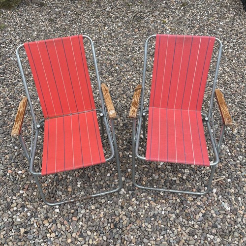 Vintage striped garden - x2,