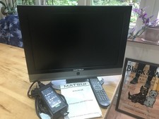 Matsui TV with DVD player inbuilt model M19LID618 With Remote & Instruction Book