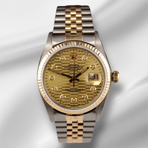 Rolex datejust 36mm - rolex, yellow