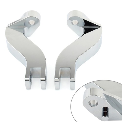 Chrome passenger rear foot peg - passenger,