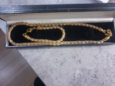 gorgeous Monet bracelet and necklace set