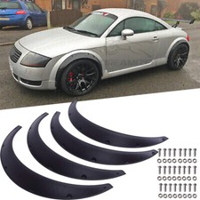 For Audi TT 4Pcs/Set 3.5"+4.5" Fender Flares Wide Body Kit Wheel Arches Flexible
