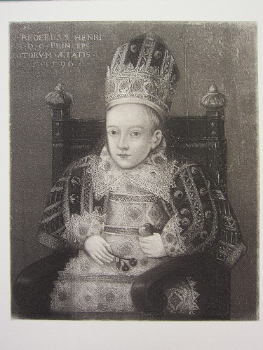 1898 antique print - (charles, i)