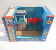 Wooden Railway Track - Thomas Deluxe Water Tower RARE - Learning Curve BRIO