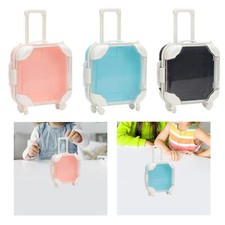 Doll Suitcases Box Mini Trolley Luggage for Kids Holiday Gift Boys Girls