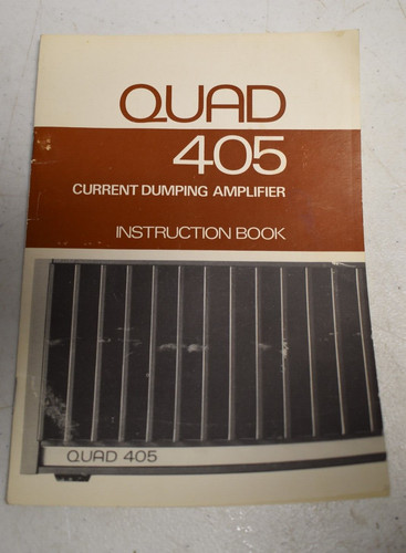 Original quad 405 current - 405,