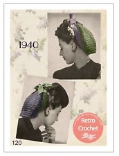 1940's Evening Snood Crochet