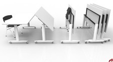 Tilt Top Meeting Table or Flip