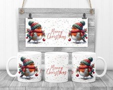 Beautiful Winter Robin Wrapped