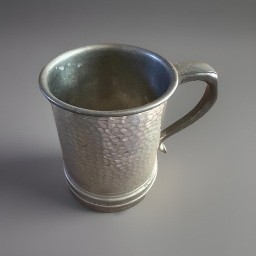 Vintage english pewter tankard - vintage,