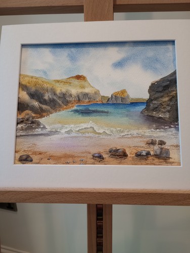 Original watercolour kynance - original,