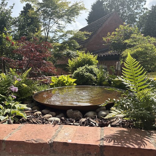 80cm corten steel water - 80cm,