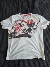 Official Marco Simoncelli  Sic 58 White T shirt 