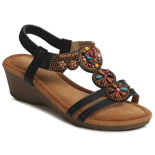 Women wedge heel sandals - wedge,