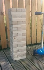 Giant tumbling tower game - game, |