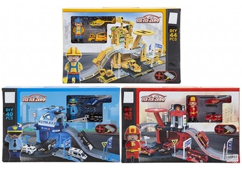 Kids car parking garage set - car,