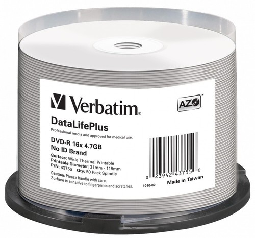 Verbatim 43755 dvd - verbatim, azo